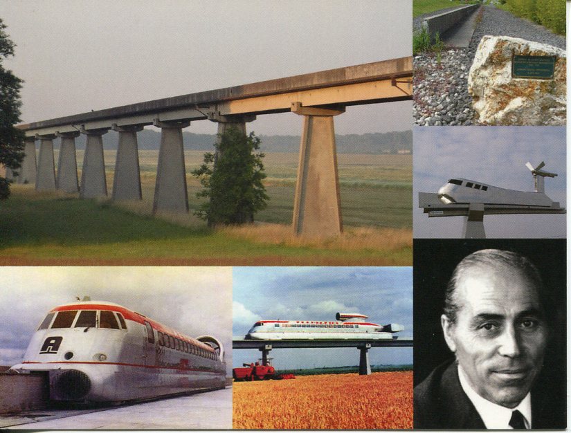 Aérotrain (French experimental type of monorail) Aérotrain (French experimental type of monorail)